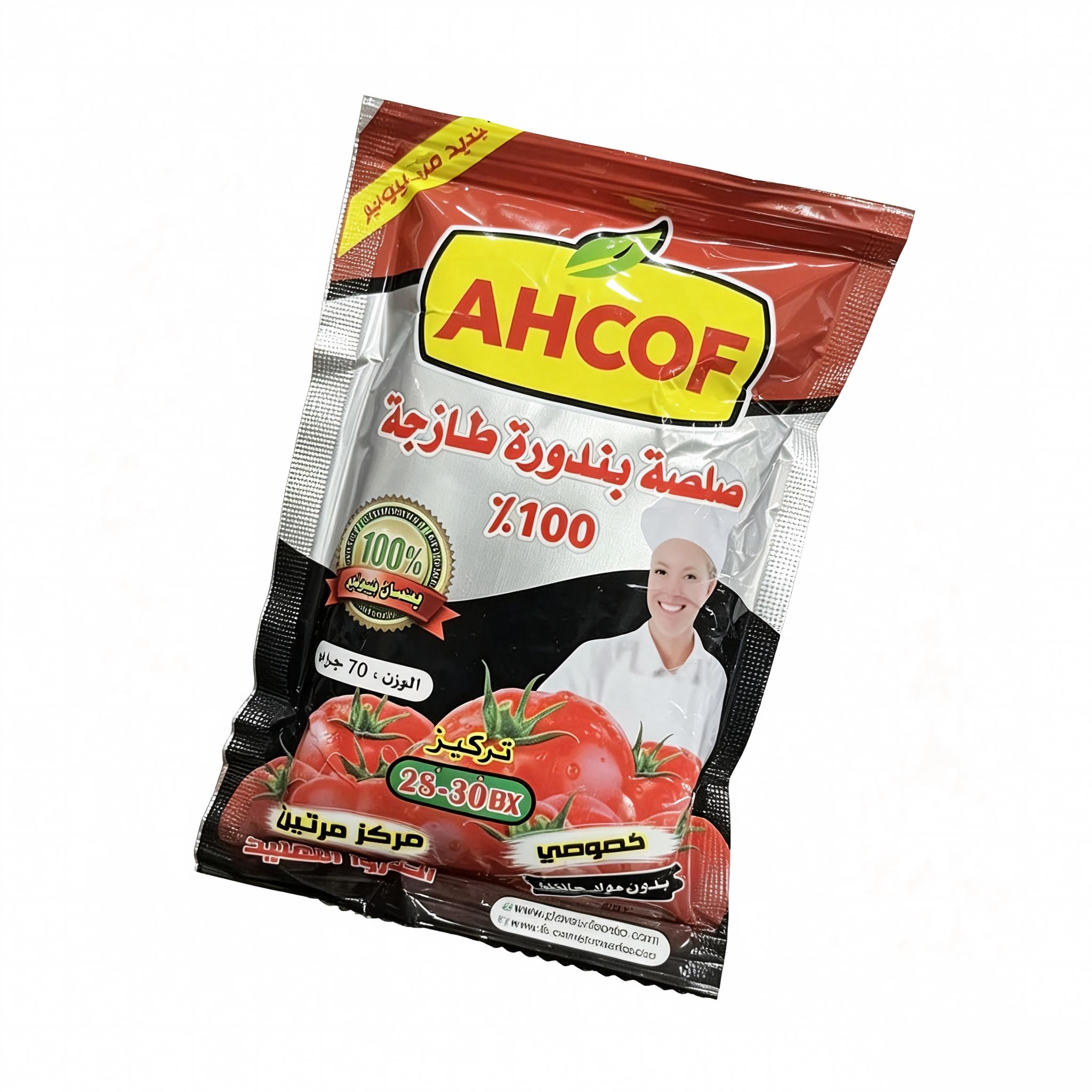 sachet tomato paste