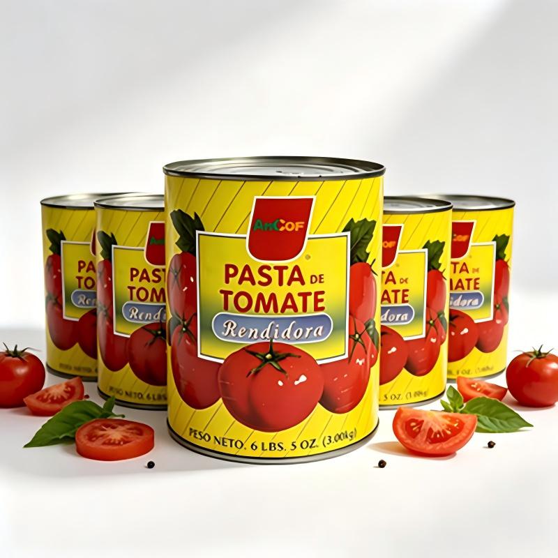 Custom Packaging Canned Tomato Paste B2B Supplier