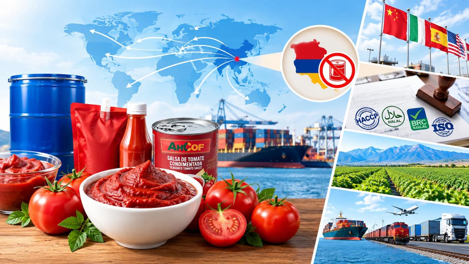 L’Arménie interdit l’importation de concentré de tomates étranger : quelles conséquences les barrières commerciales de 2026 auront-elles sur l’approvisionnement mondial ?