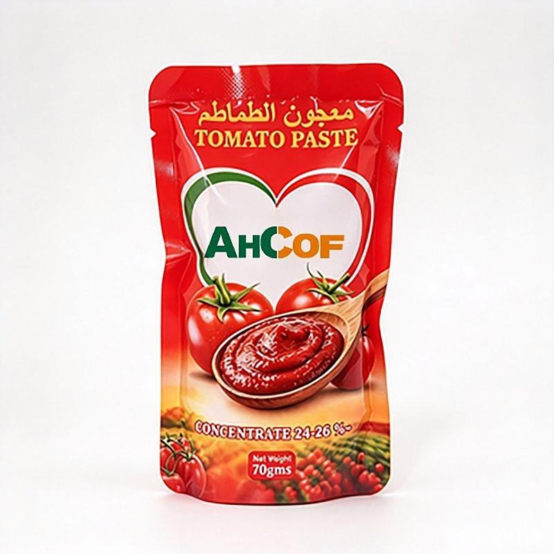 OEM Tomato Paste 70g Sachet